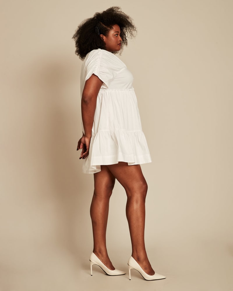 Tanya taylor white dress top